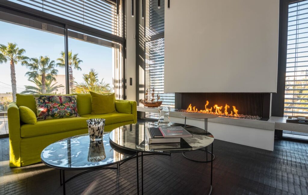 cheminée metalfire gaz disponible chez Archiflam Aix en Provence